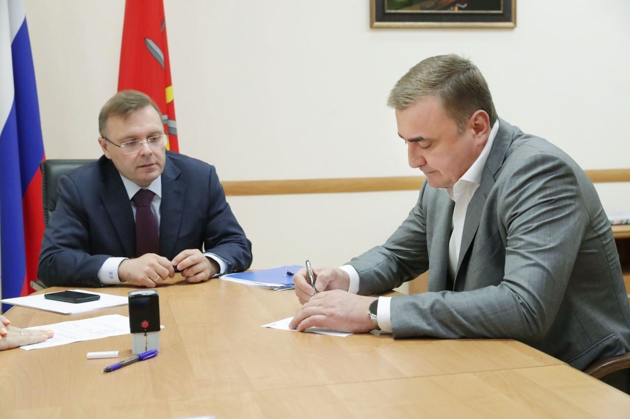 Алексей Дюмин подал документы о выдвижении в качестве кандидата в Губернаторы Тульской области